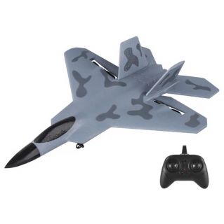 S-Idee RC Stíhačka F-22 Raptor Gyro (&lt;P&gt;Stíhačka&amp;nbsp;F-22 Raptor&amp;nbsp;je tříkanálový model&amp;nbsp;se špičkovou gyroskopickou&amp;nbsp;stabilizací, 2,4GHz, RTF, vhodné prozačátečníky,&amp;nbsp;barva šedý maskáč.&lt;/P&gt;)