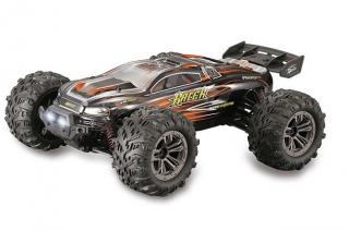 s-Idee RC truggy SPIRIT RACER SUPER 1:16 oranžová (SPIRIT RACER&amp;nbsp;TRUGGY&amp;nbsp;4WD, 1:16,&amp;nbsp;2,4 GHz, proporcionální ovládání, kuličkové ložiska,&amp;nbsp;voděodolný IPx4, rychlost až 36 km/h, RTR, barva oranžová)