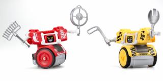 Silverlit boxující roboti Robo Street 2ks (&lt;P&gt;Sada 2 boxujících robotů Robo Street ovládaných prsteny, 6 možností boje.&lt;/P&gt;)
