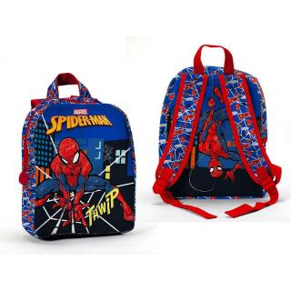 Siva batoh Spider-Man modrý (&lt;P&gt;Krásný dětský batoh s motivem Spider - Man zaujme každé dítě.&lt;/P&gt;)