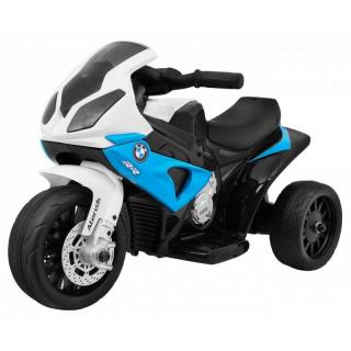 Siva dětský motocykl elektrické BMW S1000RR modrá (Siva Dětský motocykl elektrické BMW červené 6V 4AH)