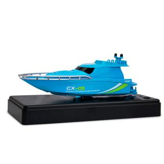 Siva Mini Racing Yacht 2.4 GHz, modrá (Mini závodní jachta na dálkové ovládání.)