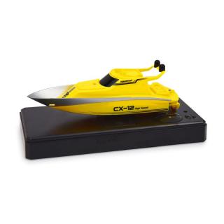 Siva Mini Racing Yacht 2.4 GHz, žlutá (Mini závodní jachta na dálkové ovládání.)
