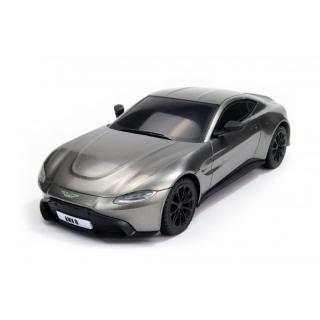 Siva RC auto Aston Martin Vantage 1:14 šedá (Aston Martin VANTAGE, licencovaný model 1:14, LED přední osvětlení, gumové pneumatiky,&amp;nbsp;100% RTR, v šedé barvě&lt;BR&gt;)