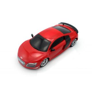 Siva RC auto Audi R8 GT 1:24 červená (Audi R8 GT, licencovaný model 1:24, LED přední osvětlení, gumové pneumatiky,&amp;nbsp;100% RTR)