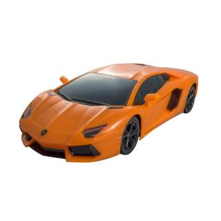 Siva RC auto Lamborghini Aventador LP700-4 1:24 oranžová (Lamborghini Aventador LP700-4, licencovaný model 1:24, LED přední osvětlení, gumové pneumatiky,&amp;nbsp;100% RTR&lt;BR&gt;)