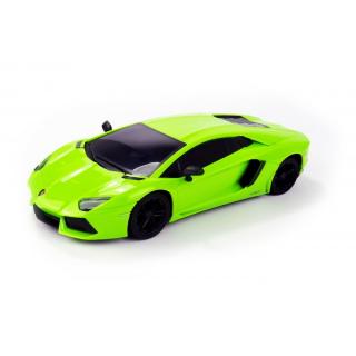 Siva RC auto Lamborghini Aventador LP700-4 1:24 RTR zelená (Lamborghini Aventador LP700-4, licencovaný model 1:24, LED přední osvětlení, gumové pneumatiky,&amp;nbsp;100% RTR&lt;BR&gt;)