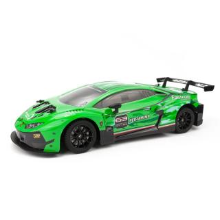 Siva RC auto Lamborghini Huracán GT3 1:12 zelené
100% RTR (Lamborghini Huracán GT3 1:12 2.4 GHz RTR zelené, licencovaný model 1:12,&amp;nbsp; gumové pneumatiky,&amp;nbsp;100% RTR.&lt;BR&gt;)