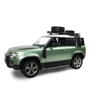 Siva RC auto Land Rover Defender 90 1:12 světle zelená metalíza 100% RTR (Licencovaný Land Roveru Defender 90, 1:12,&amp;nbsp;4WD, LED světla,&amp;nbsp;2,4 GHz,&amp;nbsp;kvalitní robustní zpracování, 100% RTR, světle zelená metalíza)