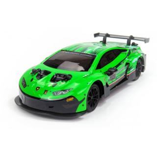 Siva RC Lamborghini Huracán GT3 1:24 zelená (Lamborghini Huracán GT3, licencovaný model 1:24, gumové pneumatiky,&amp;nbsp;100% RTR&lt;BR&gt;)