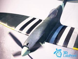 Spitfire MK XVI eko stavebnice (pouze díly )