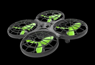 Syma kvadrokoptéra X26 (Kvadrokoptéra SYMA X26 s gyroskopem a barometrem, funkcí auto vzlétnutí/přistání/ vznášení na místě. Opatřená senzory proti nárazu do překážek.)