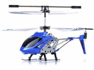 Syma RC vrtulník S107G modrá (&lt;P&gt;Slavná Legenda se vrátila! S107 s ještě lepší technologíí napájení a stabilizací letu. Nejlepší minivrtulník všech dob! BARVA MODRÁ&lt;/P&gt;)