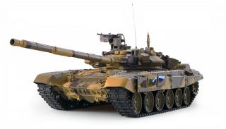 Tank T-90 BB+IR 2,4Ghz  1:16 RTR sada s Li-ion Aku (&lt;P&gt;RC model sovětského tanku T-90 s propracovanými detaily. Nová verze BB + IR, kouř, zvukový modul, kovové převodovky.&lt;/P&gt;)