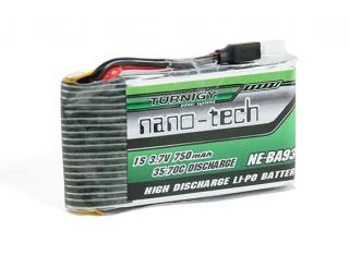 Turnigy nano-tech 750mah 1S 35~70C Lipo (Lipol baterie)
