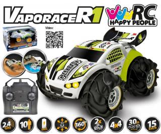 VaporaceR1 Amphibious 4x4 2,4Ghz RTR včetně všech baterií do vody a sněhu! (Obojživelný VaporaceR1 je n&lt;SPAN lang=CS&gt;ásledovník slavného&amp;nbsp;auta Vaporizr od firmy Nikko. VaporaceR1 Amphibious je nyní&amp;nbsp;ale ještě lepší! Novinka 2019 do v