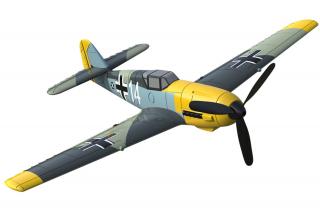 Volantex RC letadlo BF-109 RTF se 6ti osou stabilizací z odolného EPP materiálu (Model&amp;nbsp; letadla Messerschmitt Bf 109,&amp;nbsp;se 6-osým gyroskopem je skvělou volbou pro začátečníky, lehký EPP materíál,&amp;nbsp;vynikající letové vlastnosti,&amp;