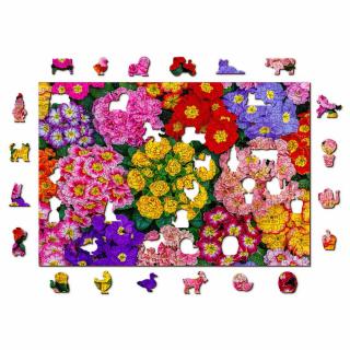 Wooden City dřevěné puzzle - Květiny - velikost L (&lt;P&gt;&lt;STRONG&gt;Dřevěné puzzle&amp;nbsp;-&amp;nbsp;Květiny&amp;nbsp;-&amp;nbsp;505 kusů -&amp;nbsp;50 různých tvarů, velikost&amp;nbsp;L.&lt;/STRONG&gt;&lt;/P&gt;
&lt;P&gt;&amp;nbsp;&lt;/P&gt;)
