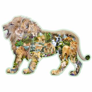 Wooden City dřevěné puzzle - Lev - velikost L (&lt;P&gt;&lt;STRONG&gt;Dřevěné puzzle&amp;nbsp;-&amp;nbsp;Lev&amp;nbsp;-&amp;nbsp;250 kusů -&amp;nbsp;40 různých tvarů, velikost&amp;nbsp;L.&lt;/STRONG&gt;&lt;/P&gt;
&lt;P&gt;&amp;nbsp;&lt;/P&gt;)