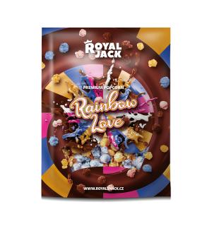 Royal Jack -  Rainbow love (popcorn v čokoládě)