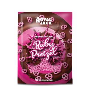 Royal Jack - Ruby Pretzel (preclíky v ruby čokoládě)