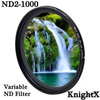55mm variabilní ND filtr 2-1000  KnightX