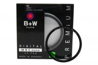 58mm B+W UV Filtr XS PRO MRC Nano HAZE