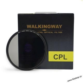 72mm CPL polarizační cirkulární walkingway Digital Filtr