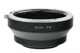 Adaptér Canon EOS na FX – Připojte Canon EF a EF-S objektivy na těla Fujifilm FX
