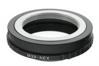 Adaptér / redukce M39 na NEX Sony E