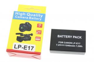 Baterie Canon LP-E17  1040mAh