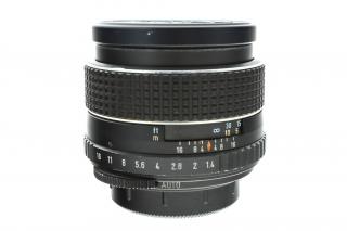Bazarový objektiv Asahi SMC Takumar 50mm f/1.4 pro závit M42 – legendární pevné sklo