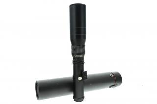 Bazarový objektiv Beroflex 500mm f/8 Mirror pro závit M42