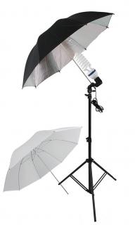 Deštníková světla E27, 84cm, kompletní set