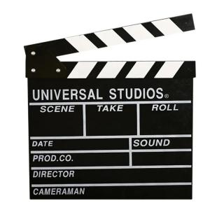 Filmová klapka dřevo