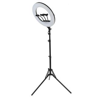 LED stmívatelné kruhové světlo 46cm + stativ