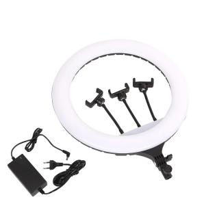 LED stmívatelné kruhové světlo 46cm