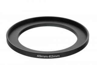 Redukční kroužek UP 49mm na 62mm – Umožňuje použití filtrů s odlišným závitem