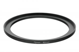 Redukční kroužek UP 72mm na 82mm – Umožňuje použití filtrů s odlišným závitem