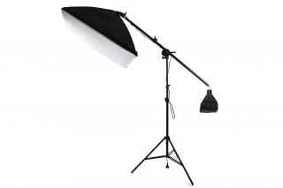 SoftBox rameno E27 LED 150W, 50x70cm stmívatelné dálkové ovládání