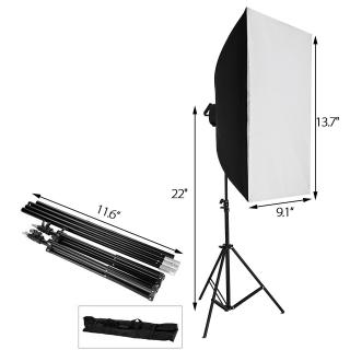SoftBox s paticí pro 5xE27, 60x90cm, kompletní set