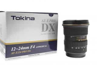 Tokina AT-X 12-24mm f/4 PRO DX pro Canon EF – bazarový širokoúhlý zoom