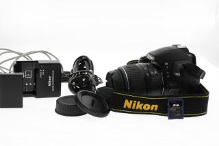 Zrcadlovka Nikon D3000 + 18-55mm