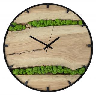 Mechové hodiny, kruh 50 cm