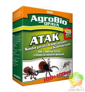 ATAK sada proti klíšťatům100+100 ml