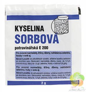 Kyselina sorbová 2 g