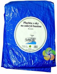 Plachta bazénová s oky kulatá pr.4,5 m