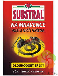 SUBSTRAL na mravence - granulát  250 g