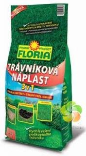 Trávníková náplast 3v1-1kg FLORIA