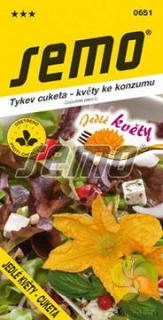 Tykev cuketa - jedlé květy